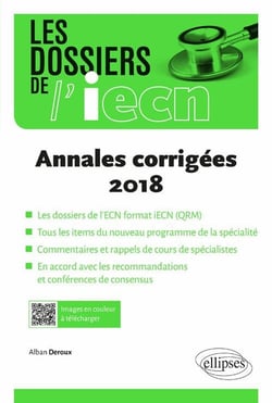 Annales corrigées (édition 2018)