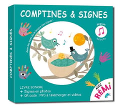 Comptines à signer, avec rémi