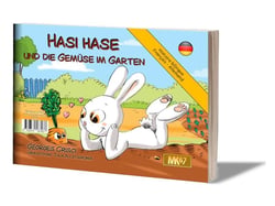 Lapi Lapin / Hasi Hase und das Gemüse im Garten (Livre Souple ALLEMAND)