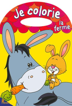 Coloriage poignee la ferme