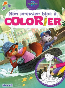 Disney Zootopie 2 - Mon premier bloc à colorier