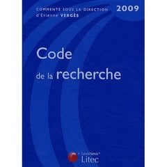 Code de la recherche