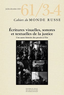 Cahiers du monde russe et soviétique : écritures visuelles