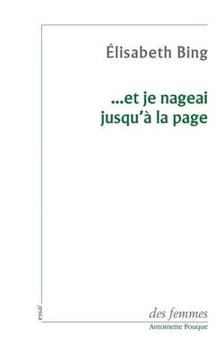 ...et je nageai jusqu'à la page