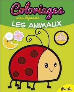 Coloriages sans dépasser : les animaux