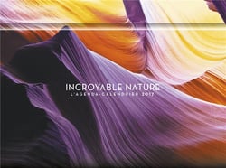 L'agenda-calendrier incroyable nature 2017