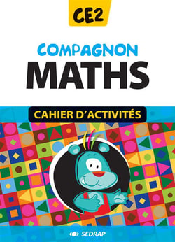 COMPAGNON MATHS CE2 CAHIERS D'ACTIVITES + CORRIGE (PACK 5 EX)