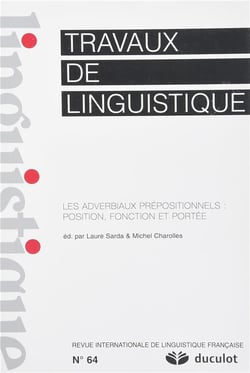 Travaux de linguistique n.64