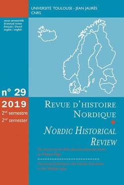 Revue d'histoire nordique n.29 : se nourrir et se vêtir dans les pays du nord au Moyen Age