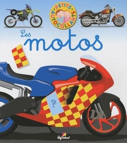 Petits autocollants - les motos