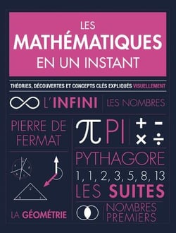 Les mathématiques en un instant - théories, découvertes et concepts clés expliqués visuellement