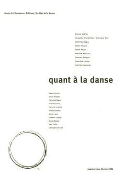 Quant à la danse