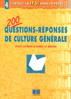 200 questions reponses de culture generale entree en ifsi dans la poche