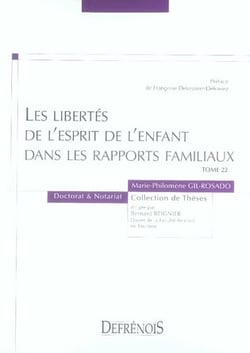Les libertés de l'esprit de l'enfant dans les rapports familiaux