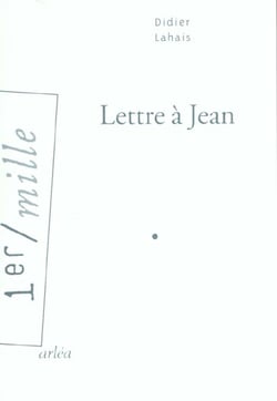 Lettre à Jean
