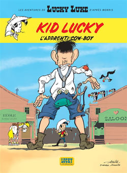 Les aventures de kid lucky d'après morris t.1 - l'apprenti cow-boy