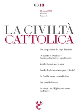 La civiltà cattolica : mars 2018