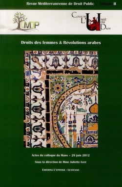 Revue méditerranéenne de droit public n.2 - droits des femmes et révolutions arabes