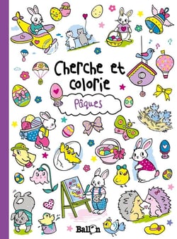 Cherche et colorie - Pâques
