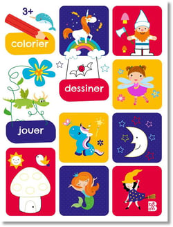 Mon premier livre de coloriages et de jeux