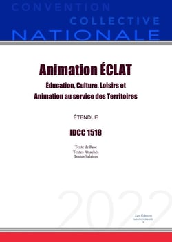 Convention Collective Nationale Animation ÉCLAT : Éducation, culture, loisirs et animation au service des territoires IDCC 1518
