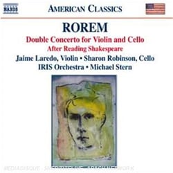 Double Concerto pour violon, violoncelle and orchestre - After Reading Shakespeare