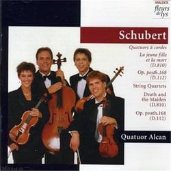 Quatuors a cordes 'la jeune fille et la mort'