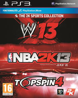 Triple pack sport (NBA 2k13, WWE 13, TOP SPIN 4) - Triple Pack