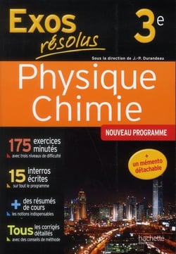 Exos résolus - physique-chimie - 3ème