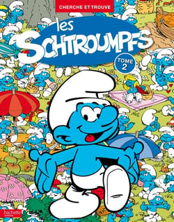 Cherche et trouve - les schtroumpfs t.2