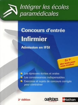 Concours d'entrée infirmier - admission en ifsi