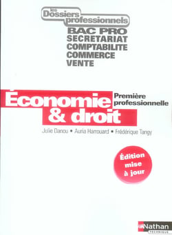 Economie et droit 1ere pro dp eleve 2006 - bac pro secretariat comptabilite commerce vente