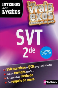 INTERROS DES LYCEES SVT 2DE