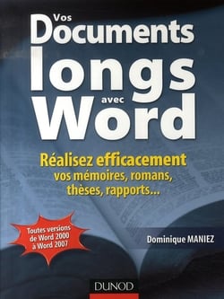 Vos documents longs avec word