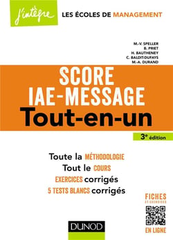Score iae - message - tout-en-un (3e édition)