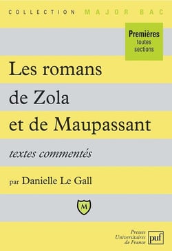 Les romans de Maupassant et de Zola - textes commentés