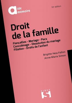 Droit de la famille (10e édition)
