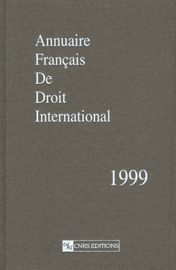Annuaire francais de droit international 1945-1999