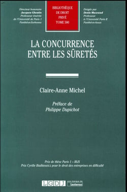 La concurrence entre les sûretés