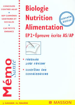 Biologie nutrition alimentation - 2e edition 2001