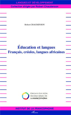Éducation et langues - francais, créoles, langues africaines
