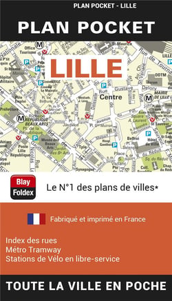 Lille : Plan pocket (édition 2024)