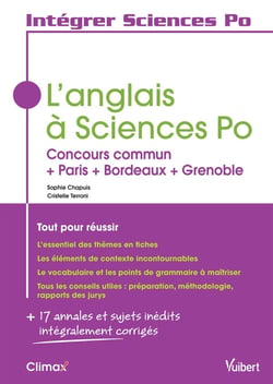 L'anglais - concours sciences po