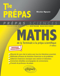 Mathématiques : du lycée à la prépa scientifique - nouveaux programmes (2e édition)