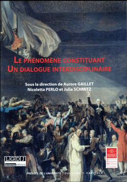 LE PHENOMENE CONSTITUANT. UN DIALOGUE INTERDISCIPLINAIRE