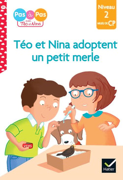 Téo et Nina adoptent un petit merle