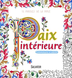 72 paroles de la Bible - paix intérieure - carnets de coloriages