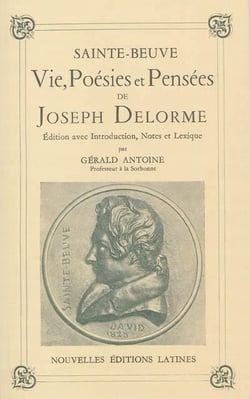 Vie, poésies et pensées de joseph delorme
