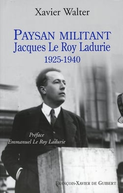 Paysan militant, jacques leroy ladurie