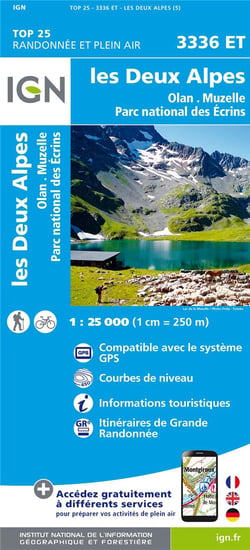 3336ET - les deux Alpes, Olan, Muzelle, parc national des Ecrins